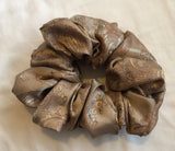 Brown Paisley Scrunchie
